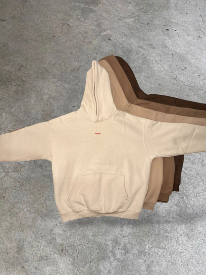 RAW Fleece Pullover Hoodie